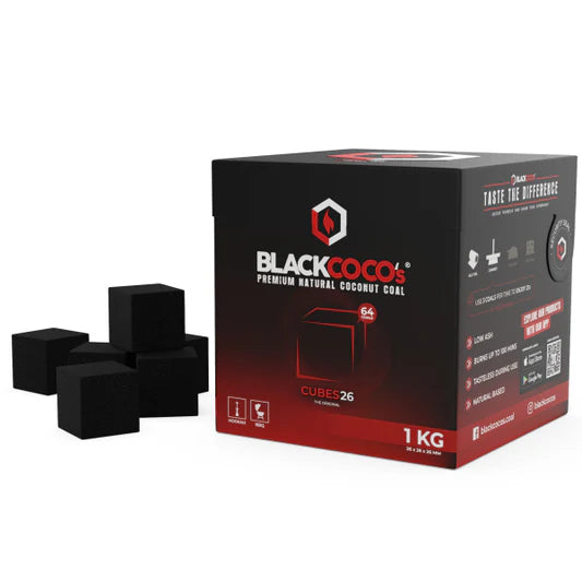 Black Coco - Shisha Cubes - #26er 1KG - ShishaBaba