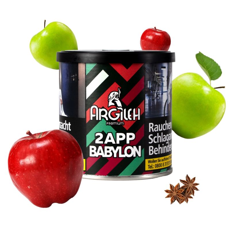 Argileh - 2 APP Babylon - 200g - ShishaBaba