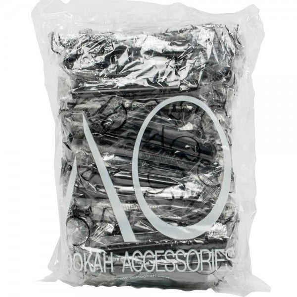 AO Hygienemundstücke - Schwarz - 50stk - ShishaBaba