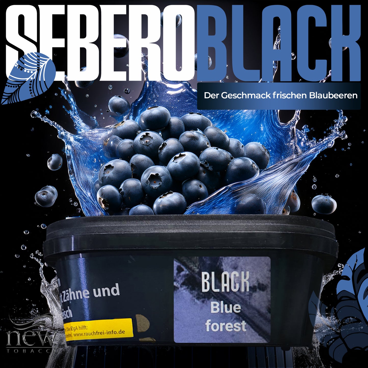 Sebero Black - Blue Forest - 200g