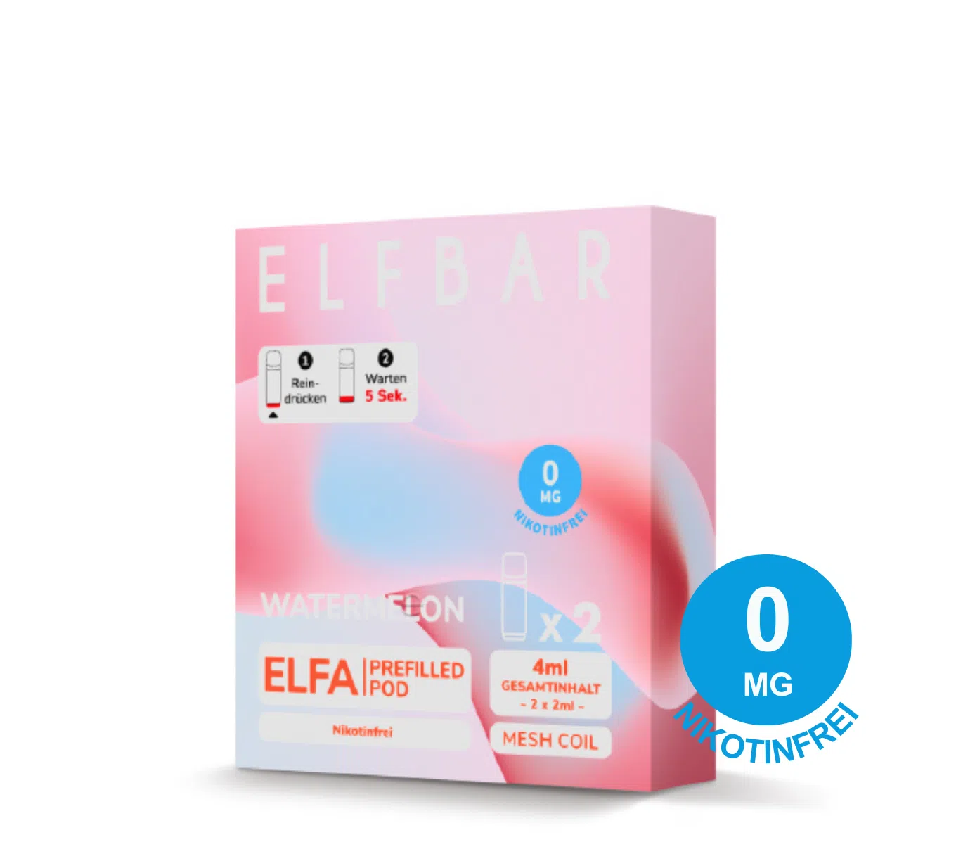 ELFA - Prefilled Pod - Watermelon (Nikotinfrei)