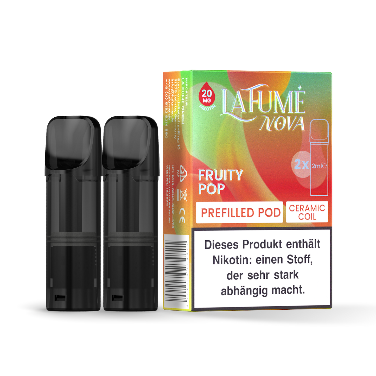 LaFume Nova - Prefilled Pod - Fruity Pop