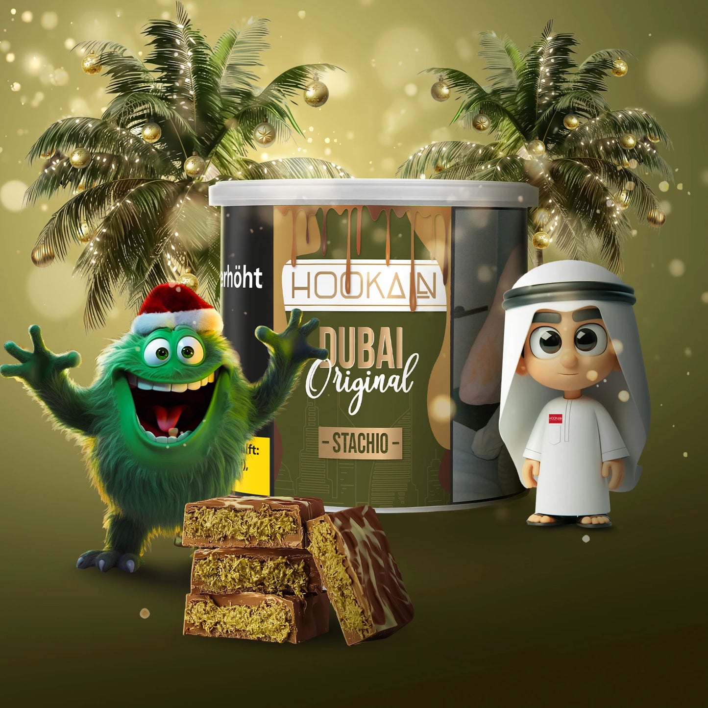 HOOKAIN - Dubai Original - 200g - ShishaBaba