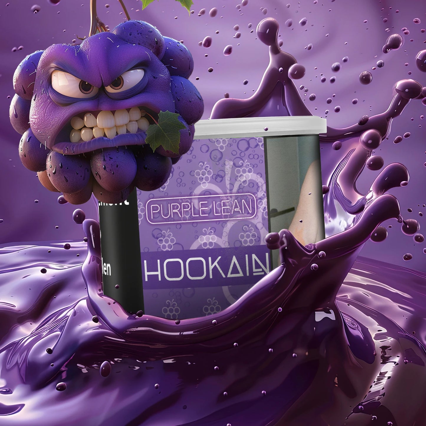 HOOKAIN - PURPLE LEAN - 200g - ShishaBaba