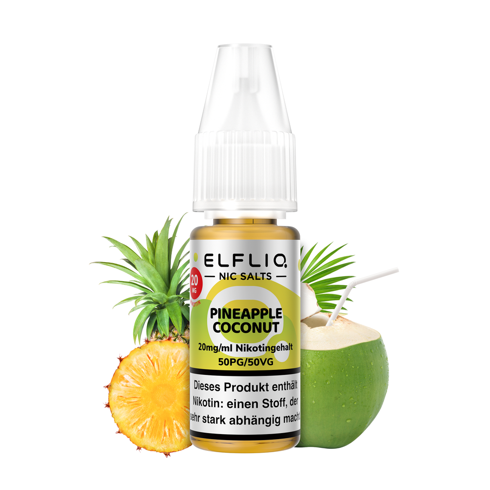 Elfliq Liquid 10ml - Pineapple Coconut - 20mg