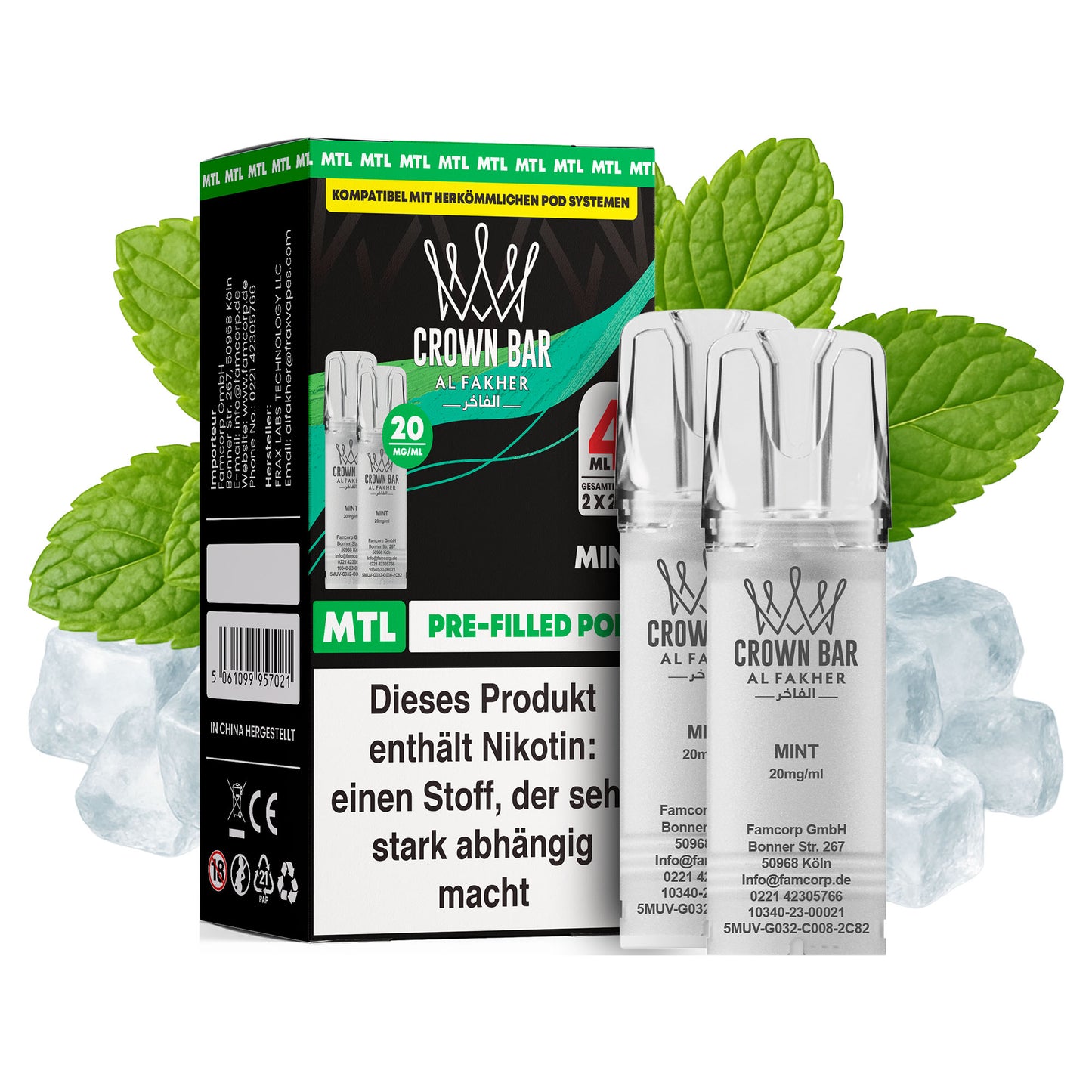 Al Fakher - Prefilled Pod - Mint