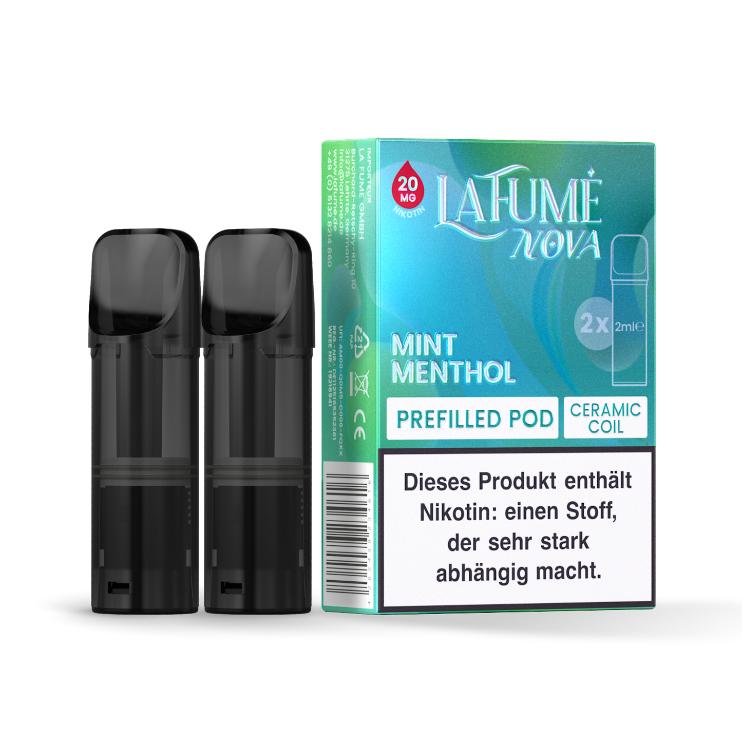 LaFume Nova - Prefilled Pod - Mint Menthol