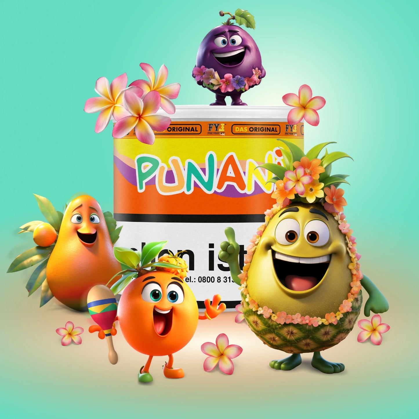 FYL Dry Base - Punani - Pfeifentabak 70g - ShishaBaba