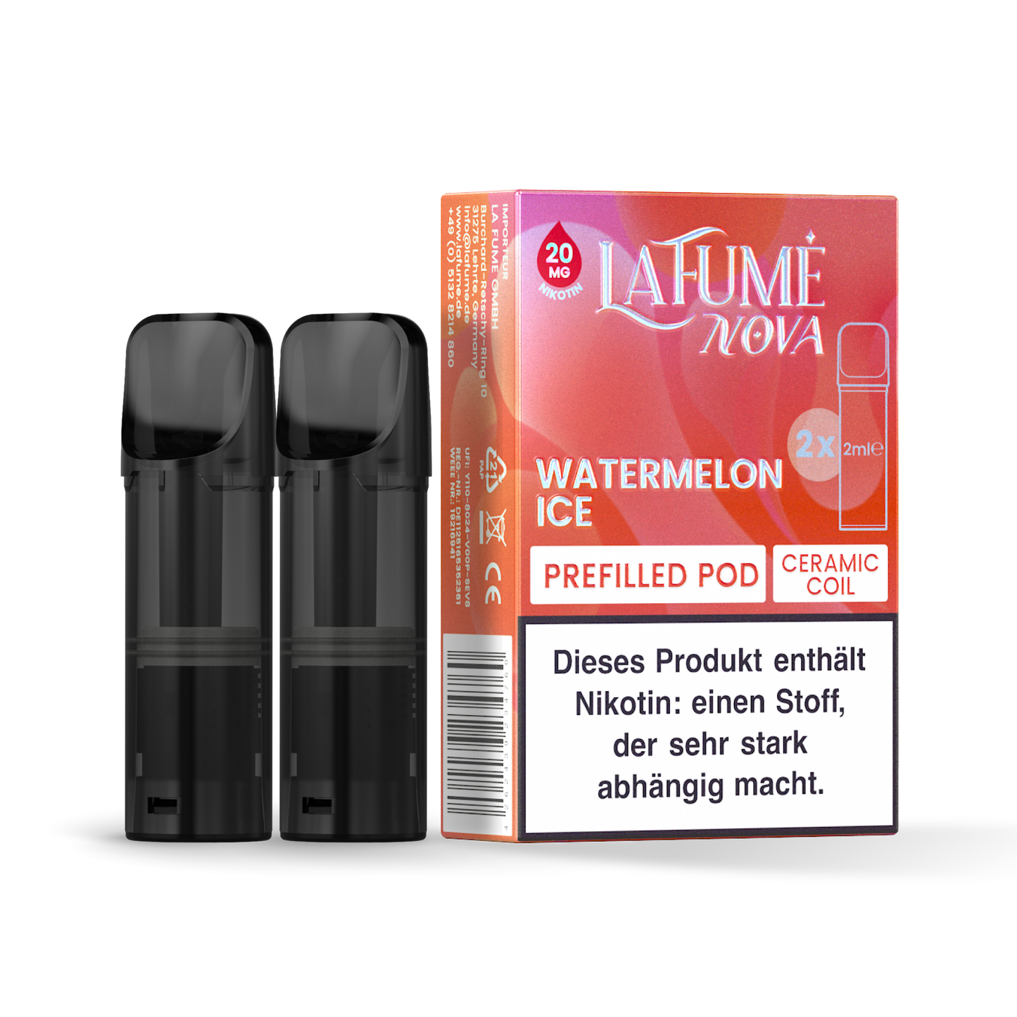 LaFume Nova - Prefilled Pod - Watermelon Ice
