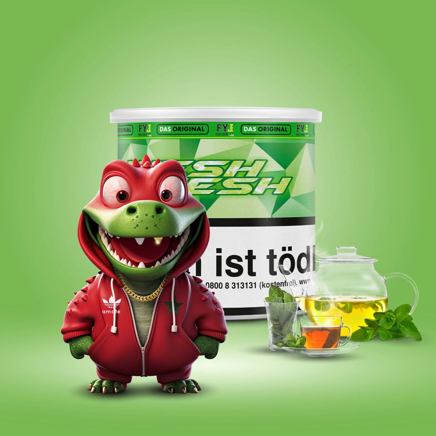 FYL Dry Base - Wesh Wesh - Pfeifentabak 70g - ShishaBaba