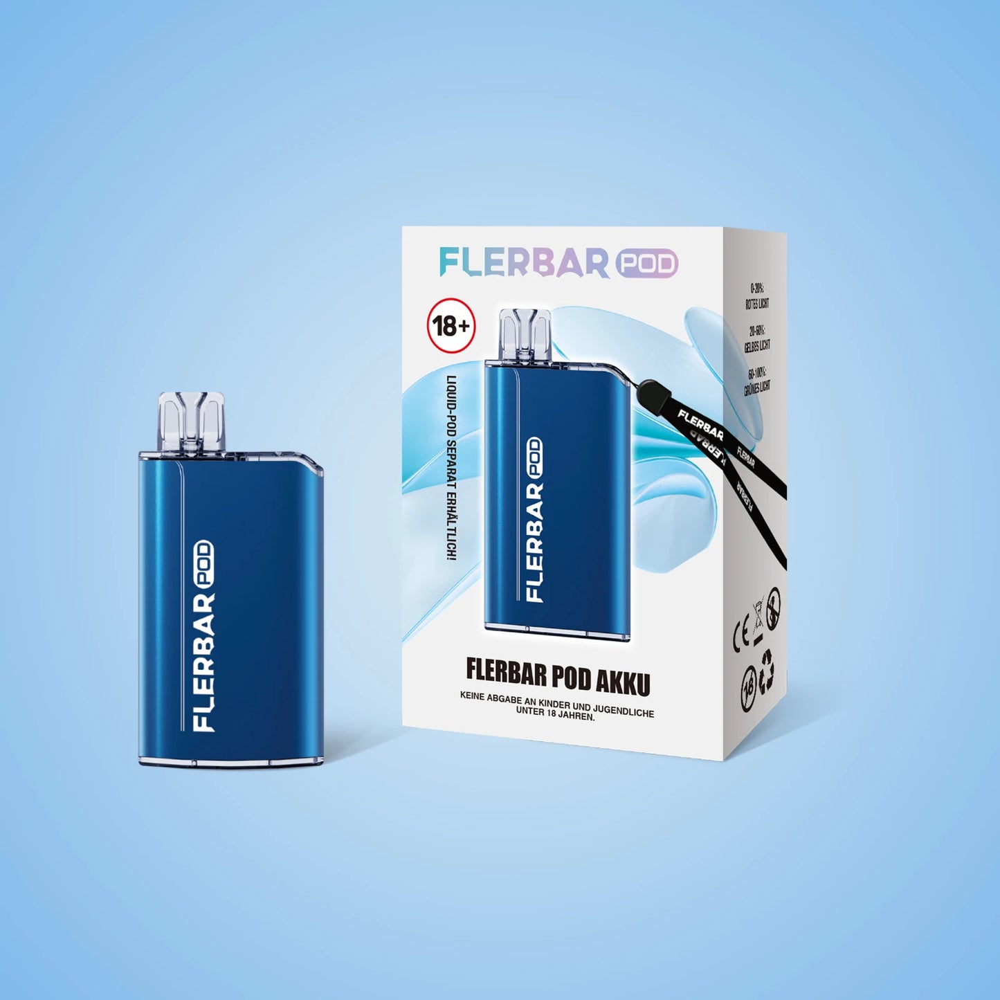 Flerbar - Basisgerät - Blau - ShishaBaba