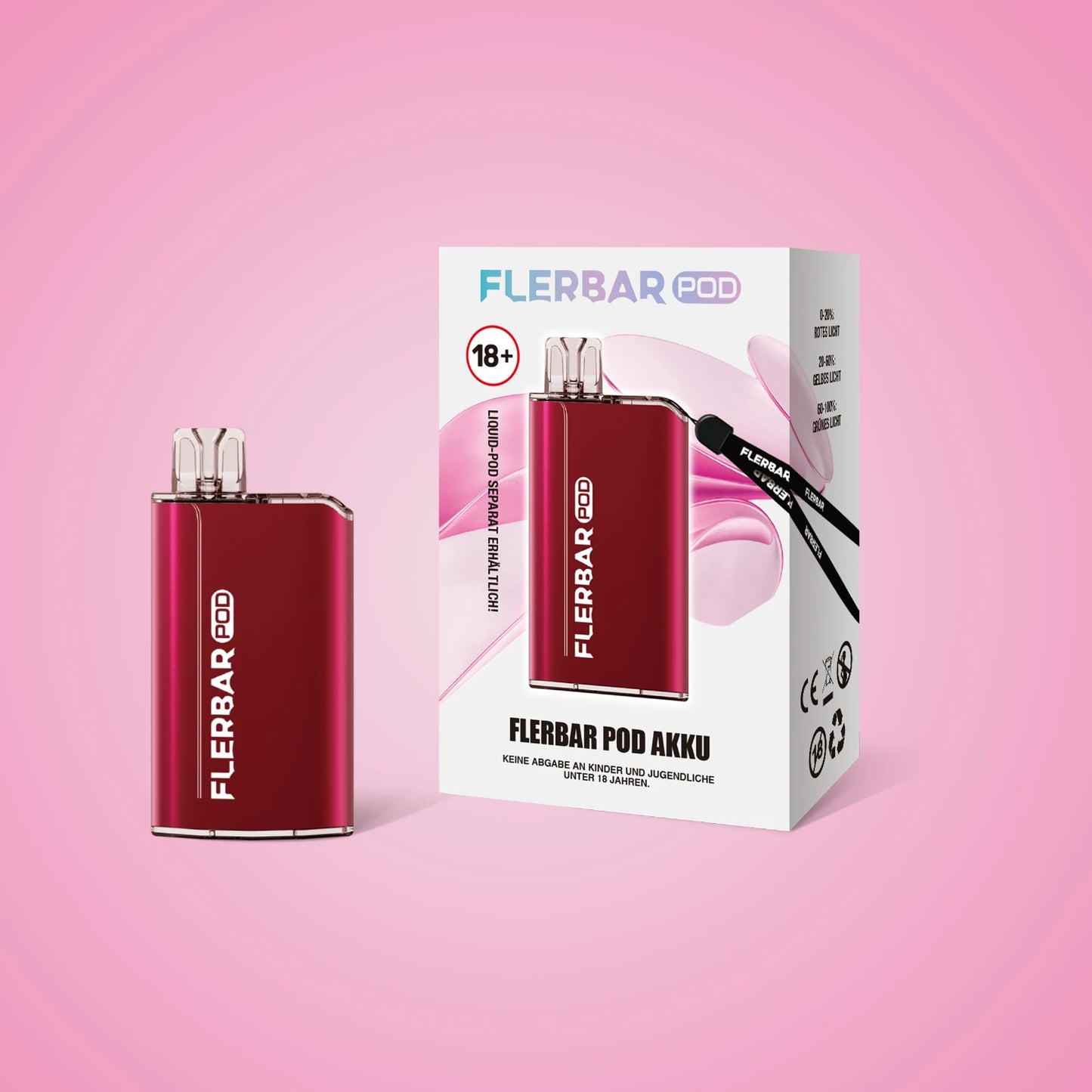 Flerbar - Basisgerät - Rot - ShishaBaba