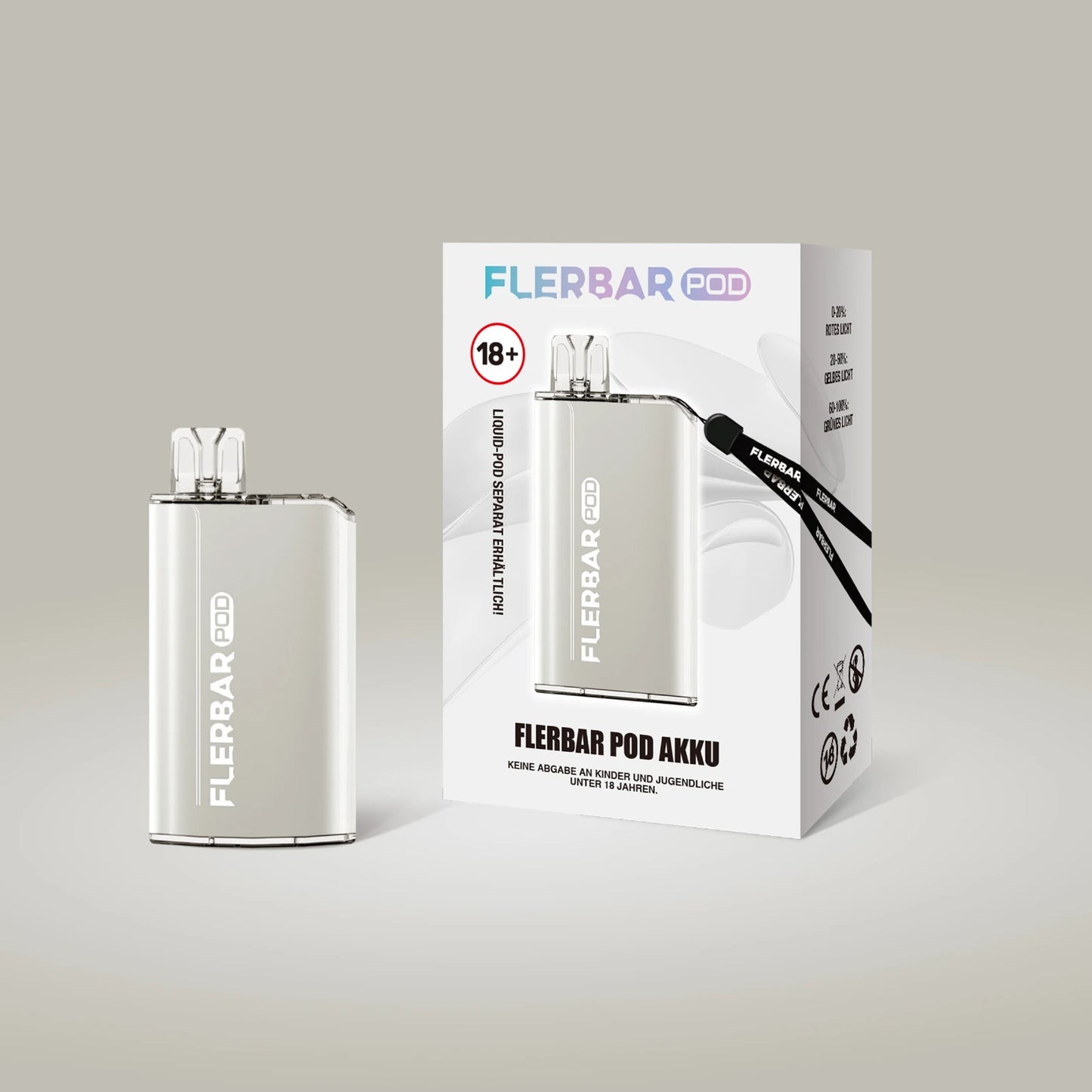 Flerbar - Basisgerät - Weiss - ShishaBaba