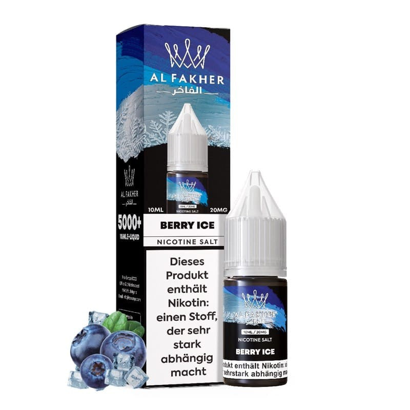 Al Fakher Liquid 10ml - Berry Ice - 20mg