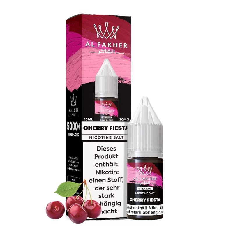 Al Fakher Liquid 10ml - Cherry Fiesta - 20mg