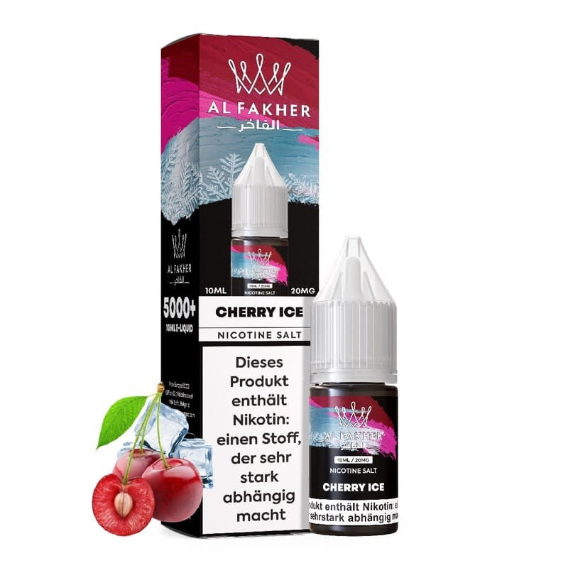 Al Fakher Liquid 10ml - Cherry Ice - 20mg