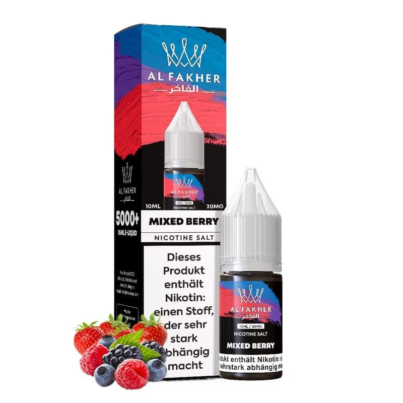 Al Fakher Liquid 10ml - Mixed Berries - 20mg