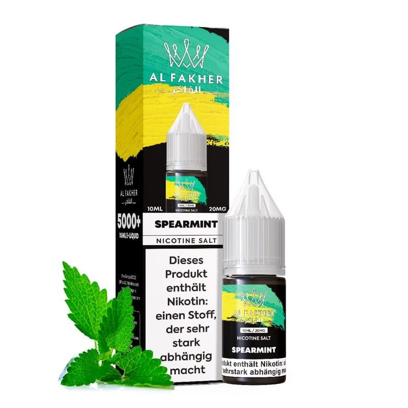 Al Fakher Liquid 10ml - Spearmint - 20mg