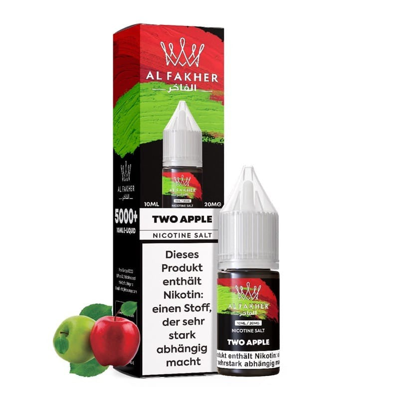 Al Fakher Liquid 10ml - Two Apple - 20mg