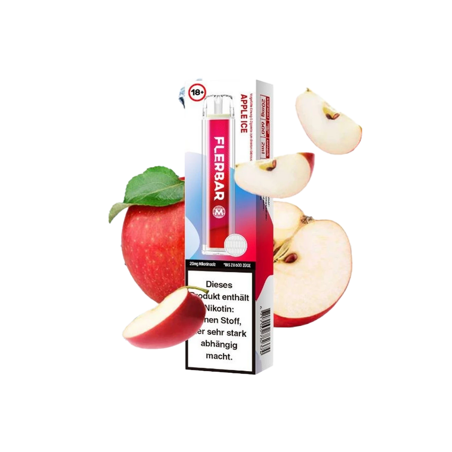 Flerbar Vape - Apple Ice - 20mg - ShishaBaba