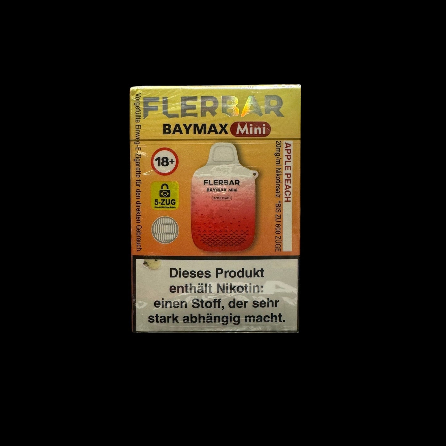 Flerbar Baymax Mini - Apple Peach - 20mg
