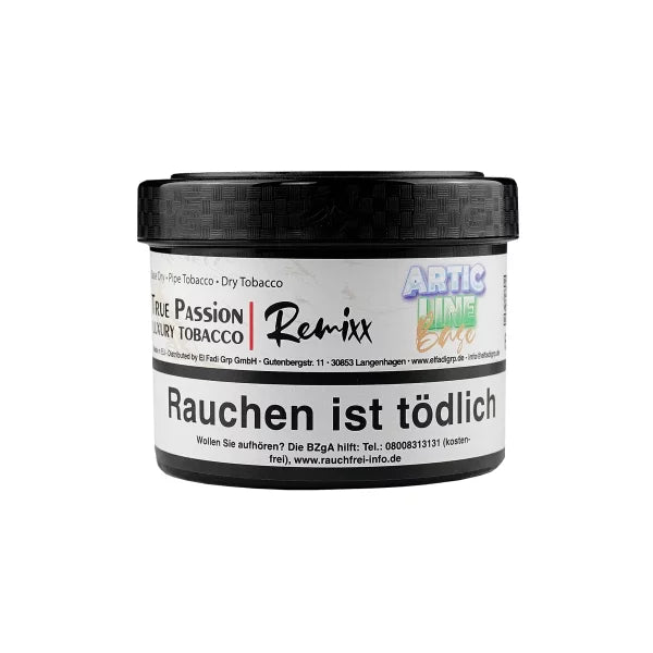 True Passion Dry Base - Artic Line - Pfeifentabak 65g - ShishaBaba