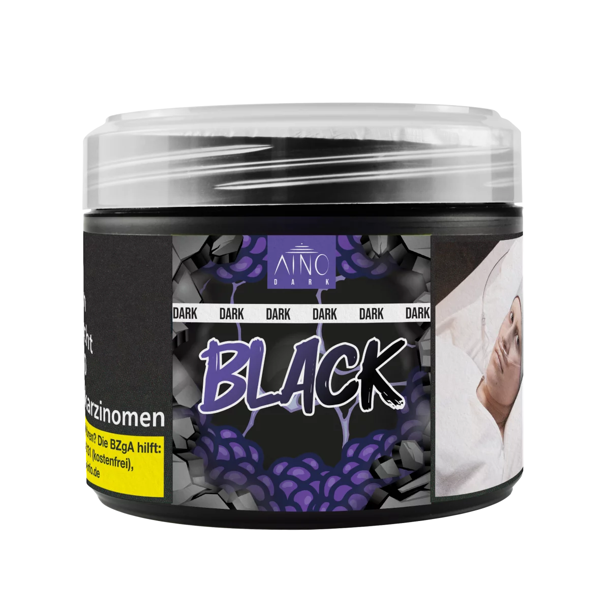 Aino Dark - Black - 200g - ShishaBaba