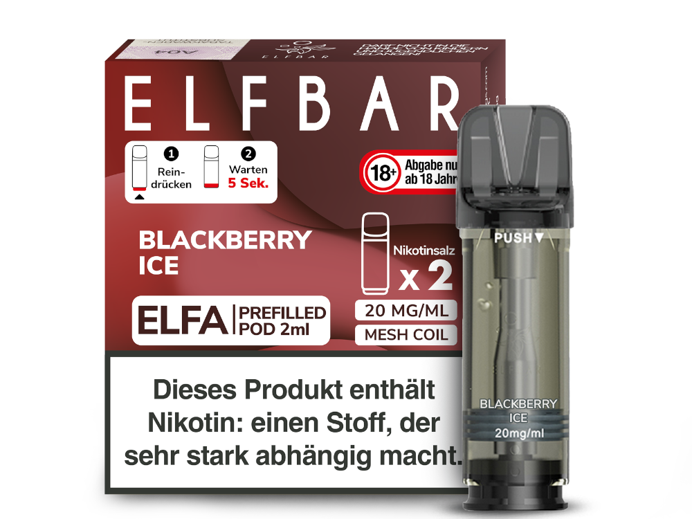 ELFA - Prefilled Pod - Blackberry Ice