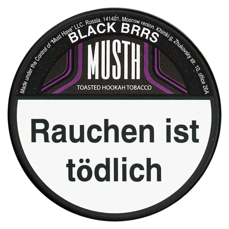 MustH - Black Brrs - 25g