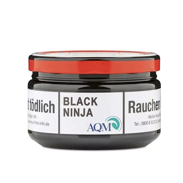Aqua Mentha Dry Base - Black Ninja - Pfeifentabak 100g