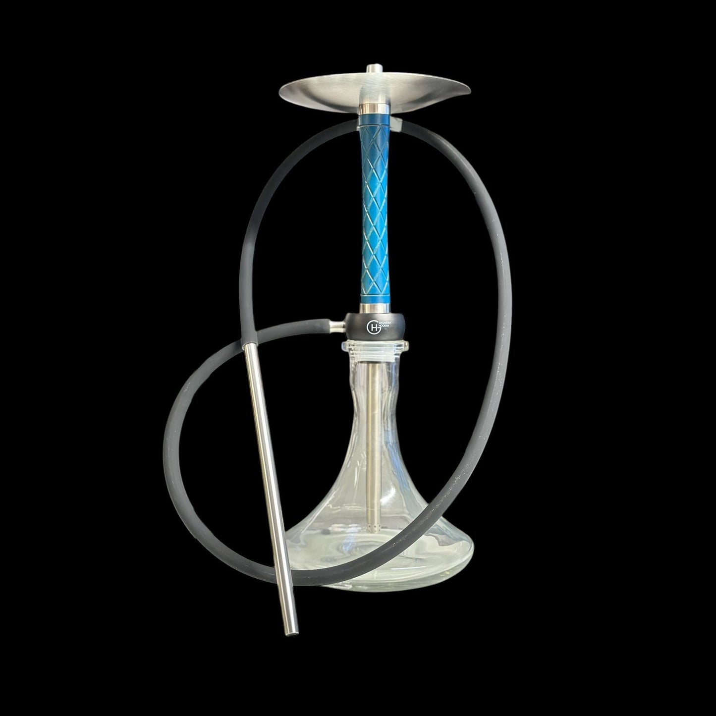 Geometry Hookah - Little Bro - Rhombus Blue
