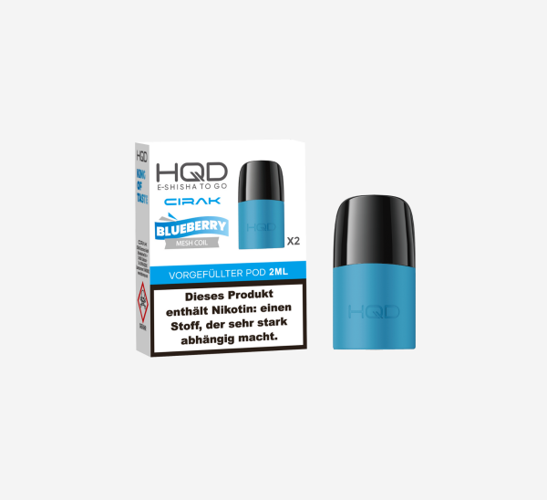HQD Cirak - Prefilled Pod - Blueberry - ShishaBaba