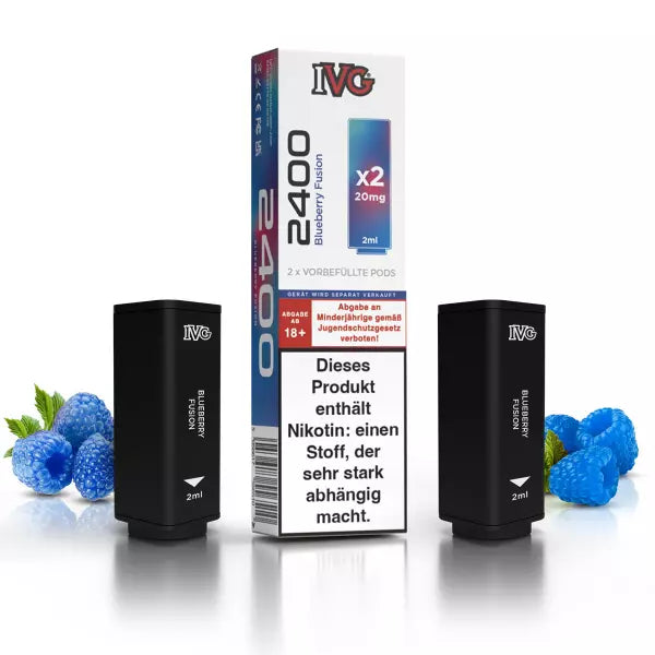 IVG - Prefilled Pod - Blueberry Fusion - ShishaBaba