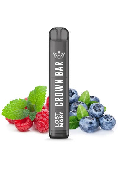 Al Fakher Crown Bar - Blue Raspberry - 20mg - ShishaBaba