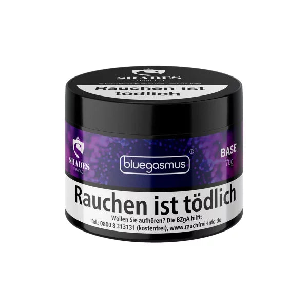 Shades Dry Base - Bluegasmus - Pfeifentabak 70g - ShishaBaba