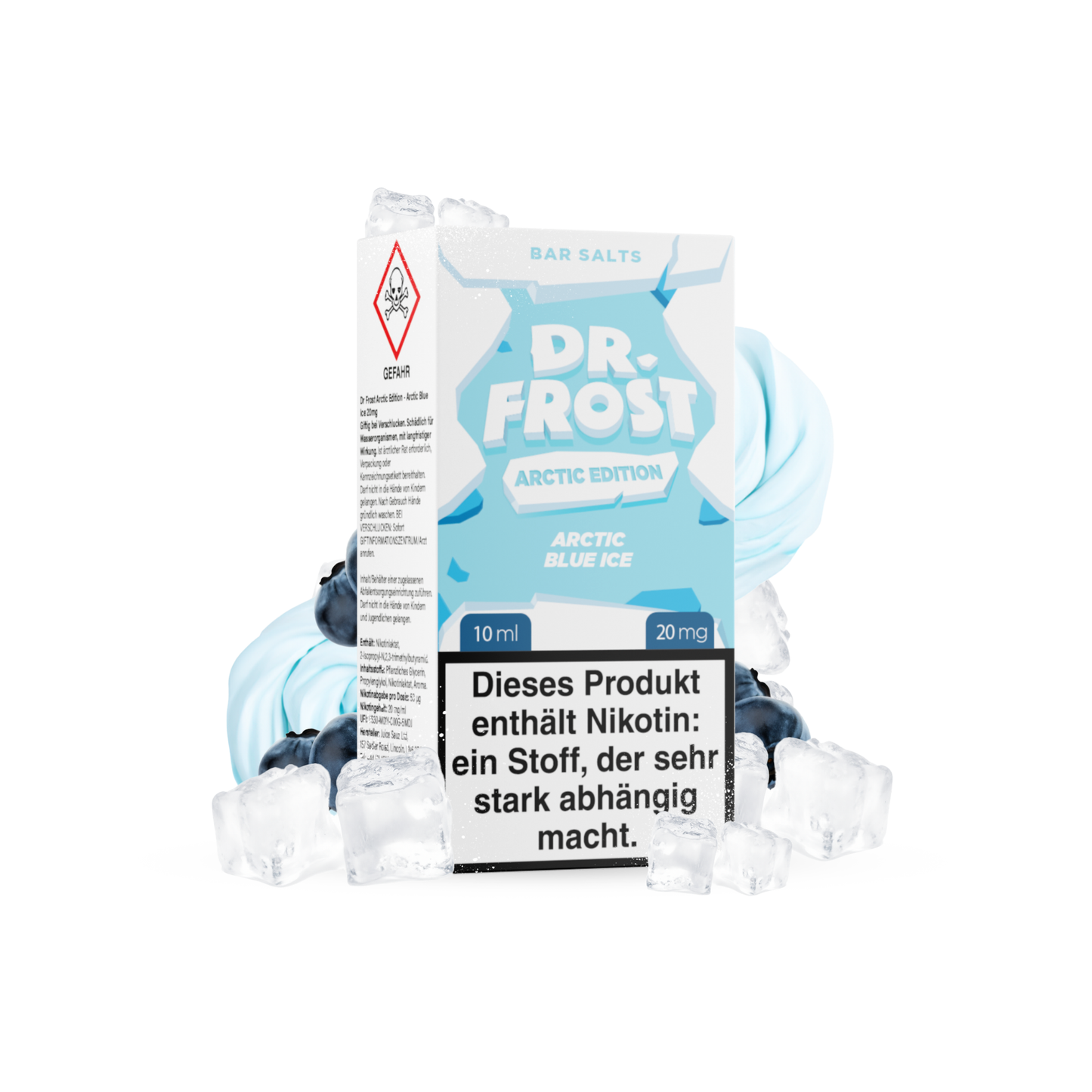 Dr. Frost Arctic Edition Liquid 10ml - Blue Ice - 20mg - ShishaBaba