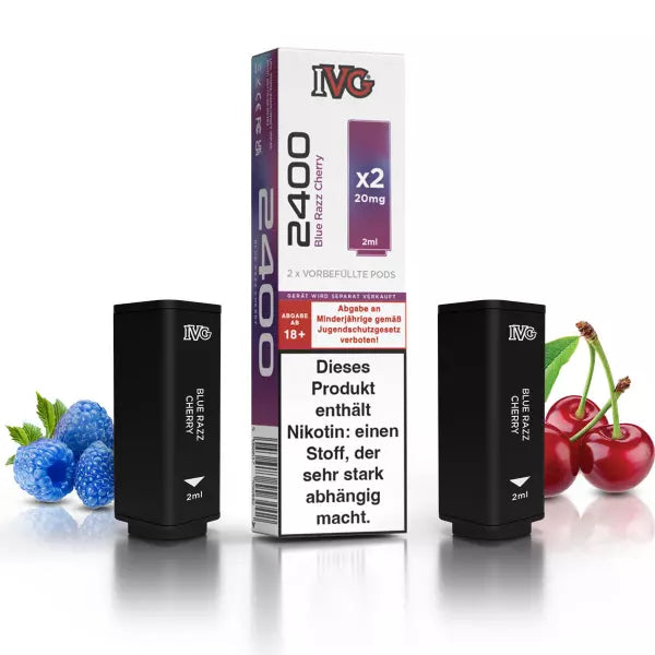 IVG - Prefilled Pod - Blue Razz Cherry - ShishaBaba