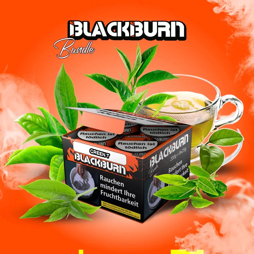 BlackBurn Bundle - Green T - 200g (8x25g)