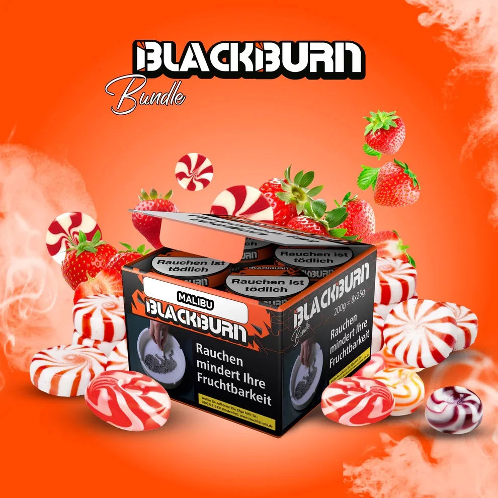 BlackBurn Bundle - Malibu - 200g (8x25g)