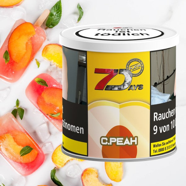 7Days Platin - C.Peah - 200g - ShishaBaba