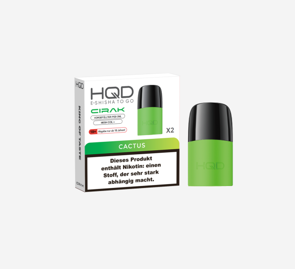 HQD Cirak - Prefilled Pod - Cactus - ShishaBaba
