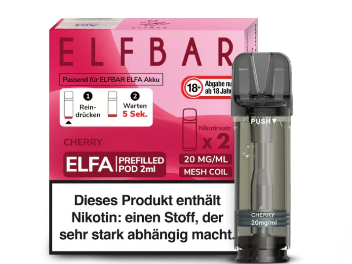 ELFA - Prefilled Pod - Cherry