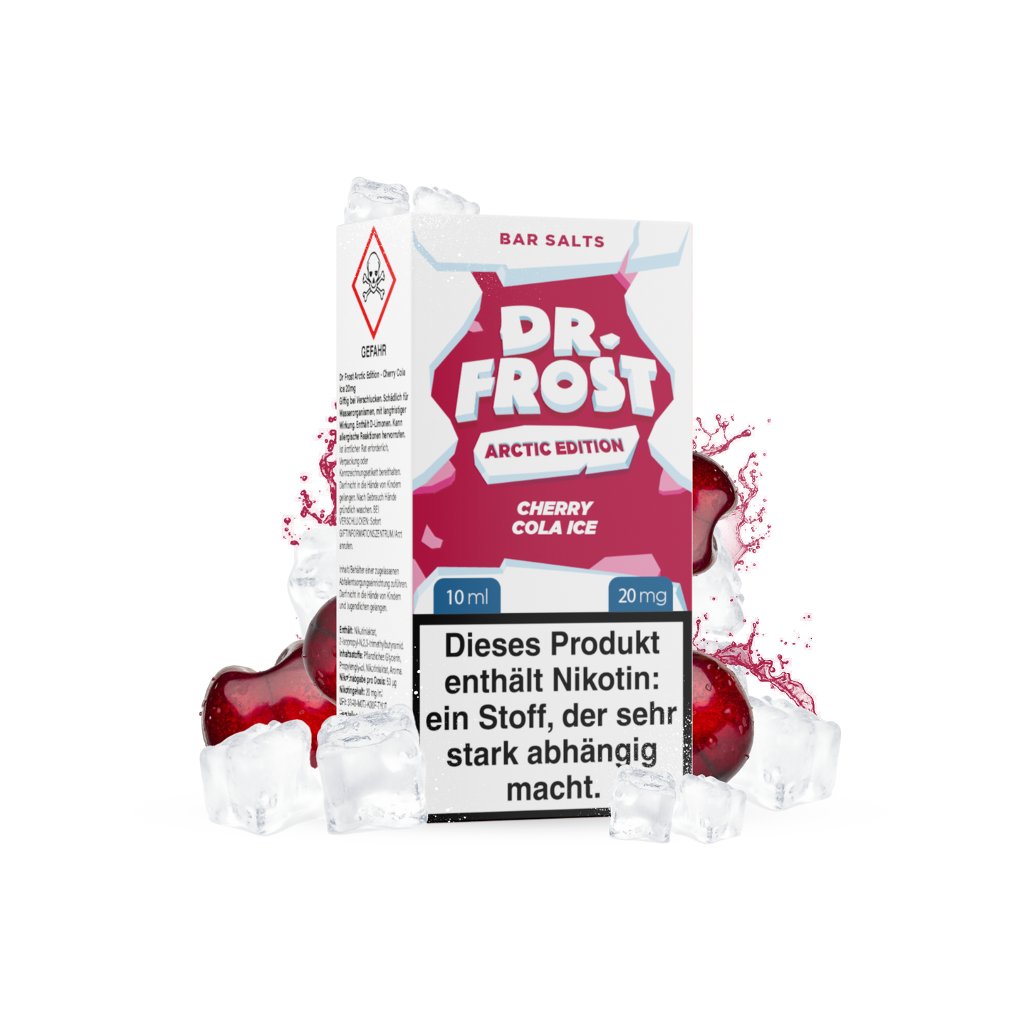 Dr. Frost Arctic Edition Liquid 10ml - Cherry Cola Ice - 20mg - ShishaBaba