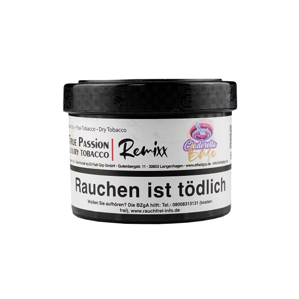 True Passion Dry Base - Cinderella - Pfeifentabak 65g - ShishaBaba