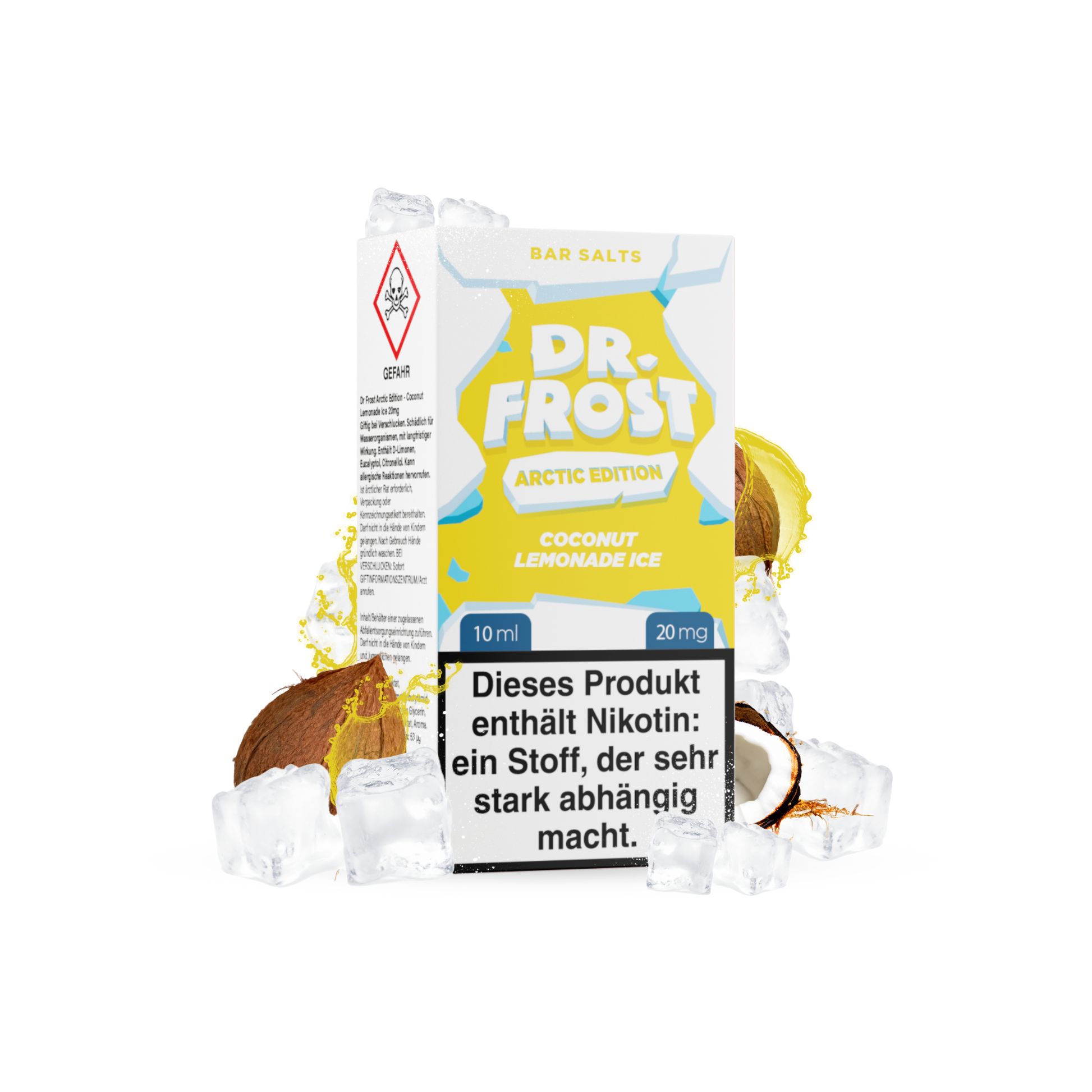 Dr. Frost Arctic Edition Liquid 10ml - Coconut Lemonade Ice - 20mg - ShishaBaba