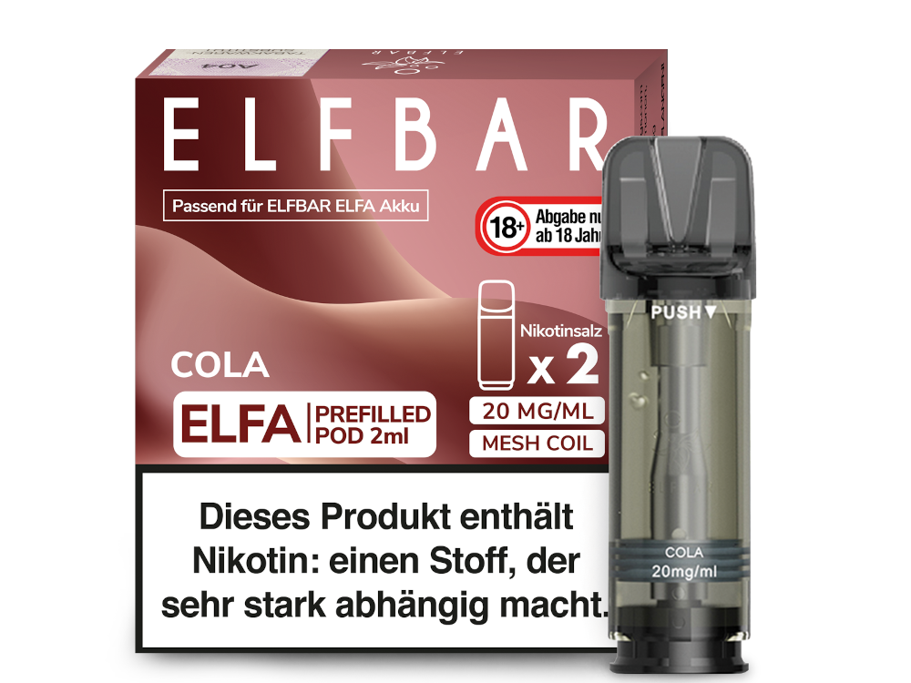 ELFA - Prefilled Pod - Cola