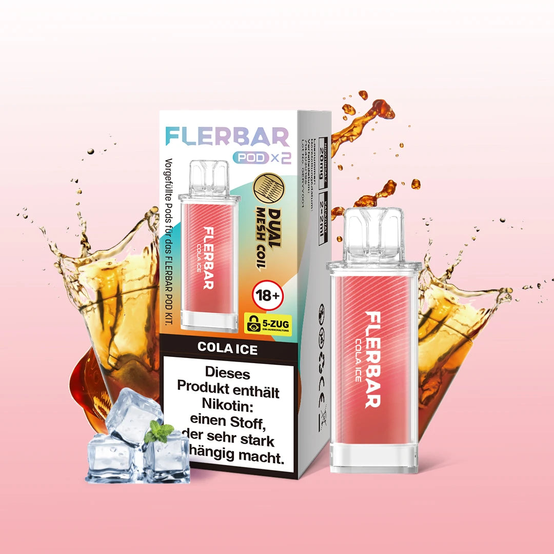 Flerbar - Prefilled Pod - Cola Ice - ShishaBaba