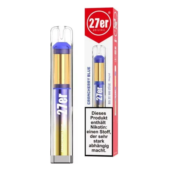 27er Vape - Crancherry Blue - 20mg - ShishaBaba