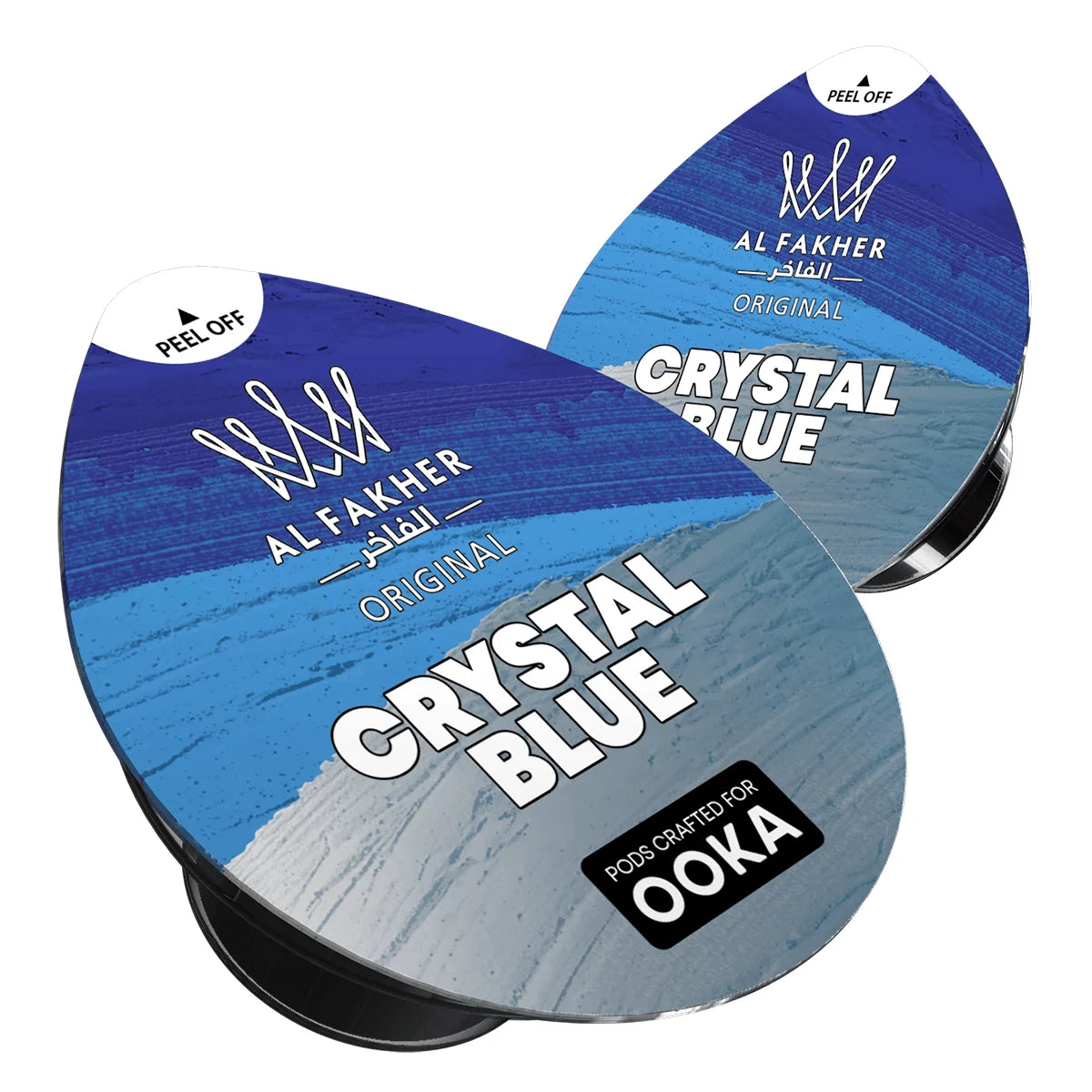 Al Fakher - Crystal Blue - OOKA Pod 2er Pack