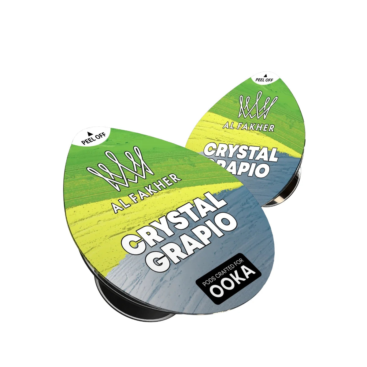 Al Fakher - Crystal Grapio - OOKA Pod 2er Pack